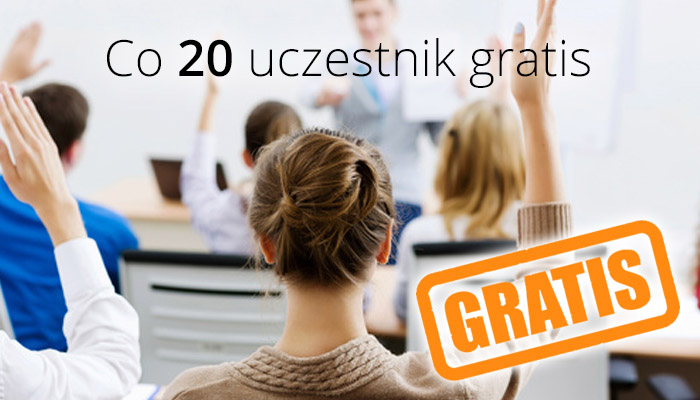 Co 20 uczestnik gratis